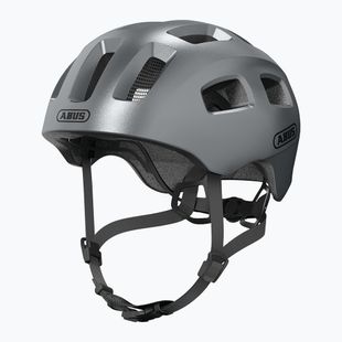 Детска велосипедна каска ABUS Youn-I 2.0 graphite silver