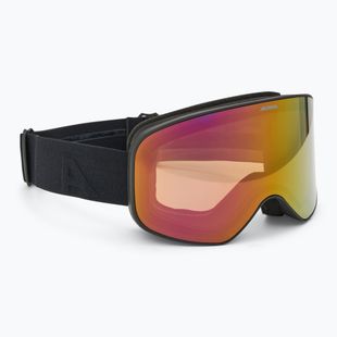 Предпазни ски очила Alpina Slope Q-Lite black matt/ red