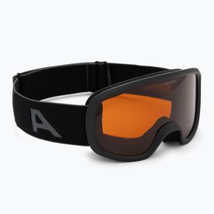 Детски скиорски очила Alpina Piney 2.0 black matte/orange