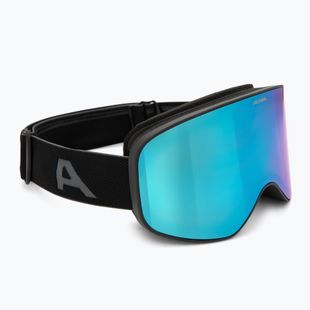 Скиорски очила Alpina Slope Q-Lite black/black matte/blue