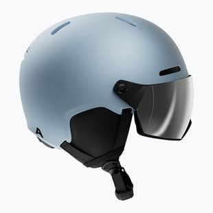 Скиорска каска Alpina Arber 2 Visor Q-Lite ice blue matt
