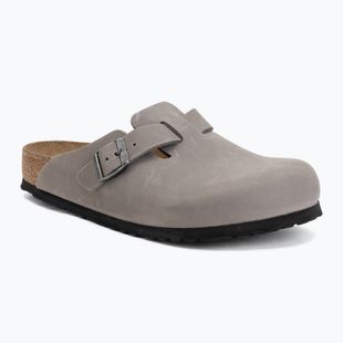 Чехли BIRKENSTOCK Boston Soft Footbed Oiled Leather Regular iron