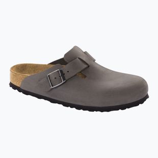 Чехли BIRKENSTOCK Boston Soft Footbed Oiled Leather Narrow iron
