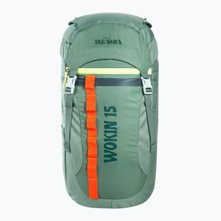 Детска раница за трекинг Tatonka Wokin 15 l sage green
