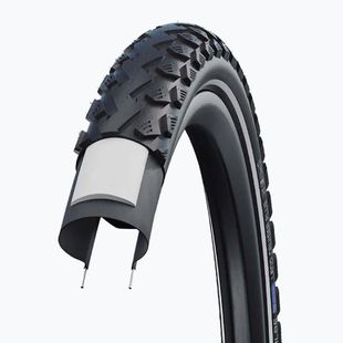 Велосипедна гума SCHWALBE Land Cruiser Plus Puncture Guard Green Compound 28 x 1.60 black reflective