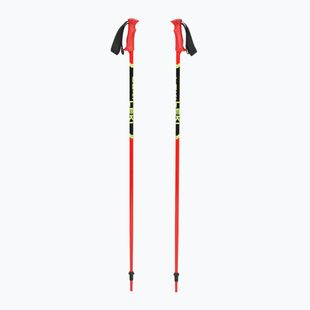 Детски ски щеки LEKI Racing bright red/ black/ neon yellow