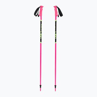 Детски ски щеки LEKI Racing neon pink/ black/ neon yellow