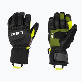 Мъжка ски ръкавица LEKI Griffin Pro 3D black/neon