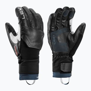 Мъжки скиорски ръкавици LEKI Hevon Pro 3D black/marine
