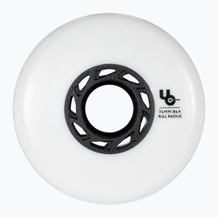 UNDERCOVER WHEELS Отборни колела за ролери 76 mm/86A 4 бр. бели