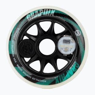 Powerslide Graphix LED Wheel 100 Right бяло/черно колело за ролери