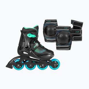Детски ролери с протектори Playlife Joker Combo Jr blue sky