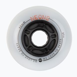 Powerslide Neons 80 mm/85A колела за ролери 4 бр. оранжеви