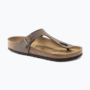 Чехли BIRKENSTOCK Gizeh Birkibuc Narrow mocca
