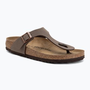 Чехли BIRKENSTOCK Gizeh Birkibuc Narrow mocca