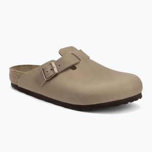 BIRKENSTOCK Boston LEOI Regular tabacco brown джапанки