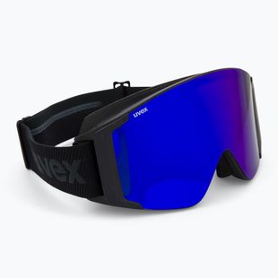 Предпазни ски очила UVEX G.gl 3000 TO black matt/mirror blue/lasergold lite/clear