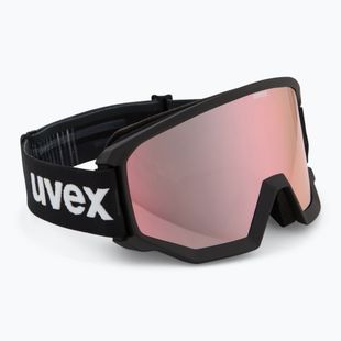 Предпазни ски очила UVEX Athletic CV Race black matt/mirror gold green clear