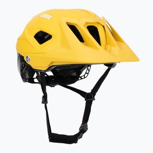 Велосипедна каска UVEX Quatro Integrale sunbee/black