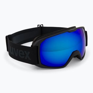 Предпазни ски очила UVEX Xcitd CV black matt/mirror blue green