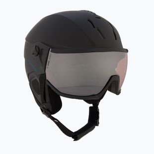 Ски каска UVEX Instinct Visor PRO V black matt/silver/silver