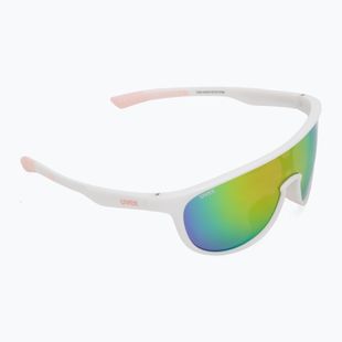 Детски слънчеви очила Sportstyle 515 white matt/mirror pink
