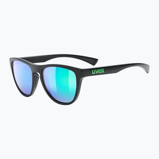 Слънчеви очила UVEX Esntl Spirit black matt/mirror green