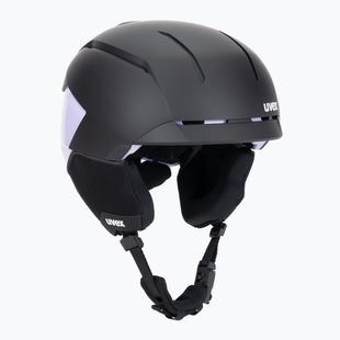 Ски каска UVEX Levitate MIPS black/lavender matt