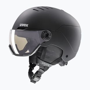 Ски каска UVEX Wanted Visor Pro V black matt