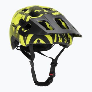 Детска каска за велосипед UVEX React MIPS Jr lime/black