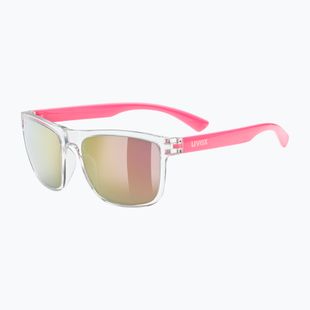 Детски слънчеви очила UVEX Rookie Jr clear pink/mirror pink