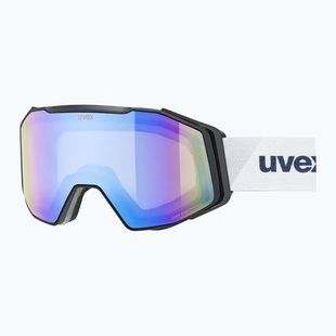 Скиорскa маска UVEX Gravity FM S2 black matt/mirror blue
