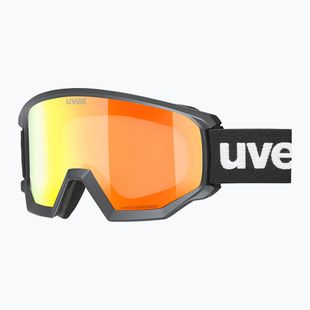 Скиорскa маска UVEX Athletic CV black/mirror red