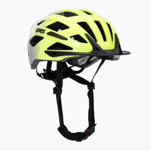 Детска велосипедна каска UVEX Air Wing 2 neon yellow/black
