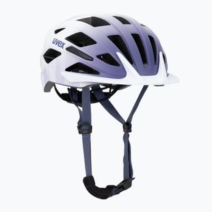 Детска велосипедна каска UVEX Air Wing 2 CC lilac/white matt