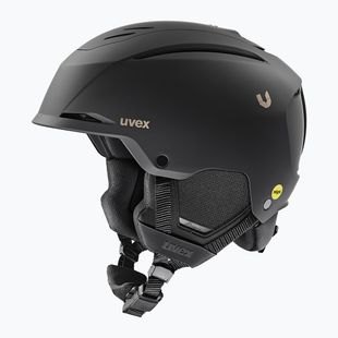 Скиорска каска UVEX Ultimate Resolutions MIPS black matte