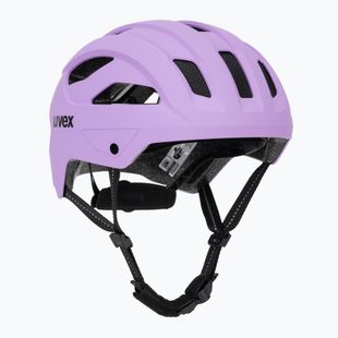 Велосипедна каска UVEX City Stride lilac matt