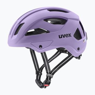 Велосипедна каска UVEX City Stride lilac matt