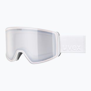Скиорскa маска UVEX Scenic P S0-S4 white matt/mirror silver/pola