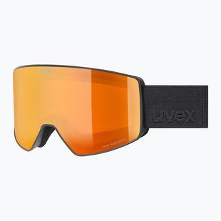 Скиорскa маска UVEX Scenic FM S2 black matt/mirror red