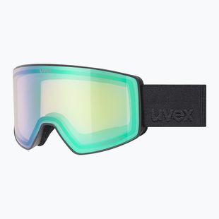 Скиорскa маска UVEX Scenic FM S2 black matt/mirror green