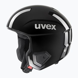Детска скиорска каска UVEX Race Up black