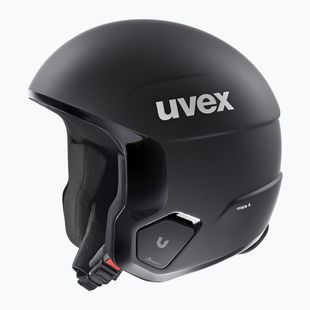 Скиорска каска UVEX Race 4 black matte