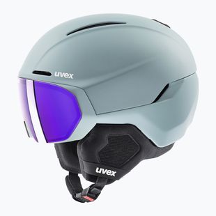 Скиорска каска UVEX Horizon CV oxid green matt
