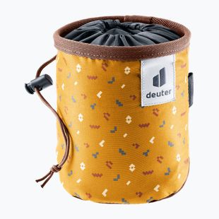 Торбичка за магнезий deuter Gravity Chalk Bag I cinnamon blocks/ umbra