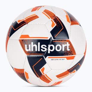 Футболна топка Uhlsport Lite Soft 290 white/navy/fluo orange размер 3