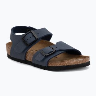 Детски сандали BIRKENSTOCK New York Birkibuc Narrow navy