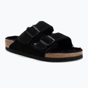 BIRKENSTOCK Arizona Shearling SL Regular черни джапанки