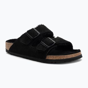 BIRKENSTOCK Arizona Shearling SL Narrow джапанки черни