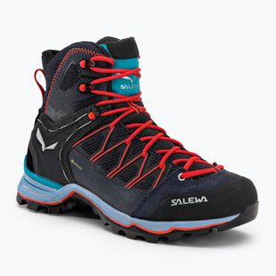 Дамски ботуши за трекинг Salewa MTN Trainer Lite Mid GTX premium navy/blue fog
